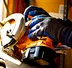 custom latex gloves